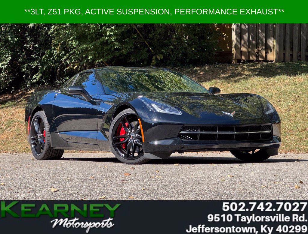 Used 2014 Chevrolet Corvette Stingray Coupe w/ 3LT Preferred Equipment Group RWD image 1