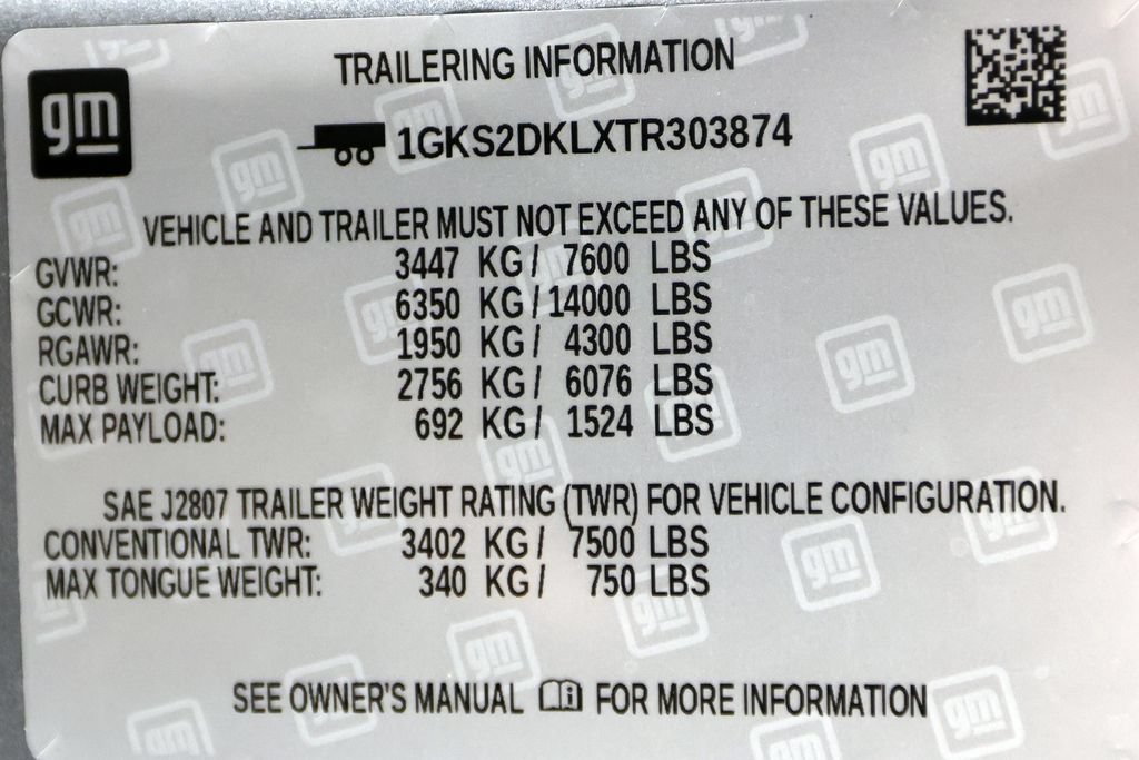 Used 2026 GMC Yukon Denali w/ Sun & Power Step Package AWD/4WD image 60