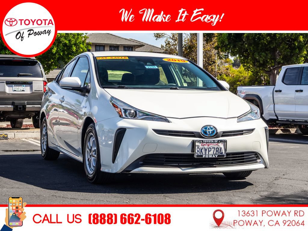 Used 2019 Toyota Prius L Eco w/ Carpet Mat Package FWD image 1