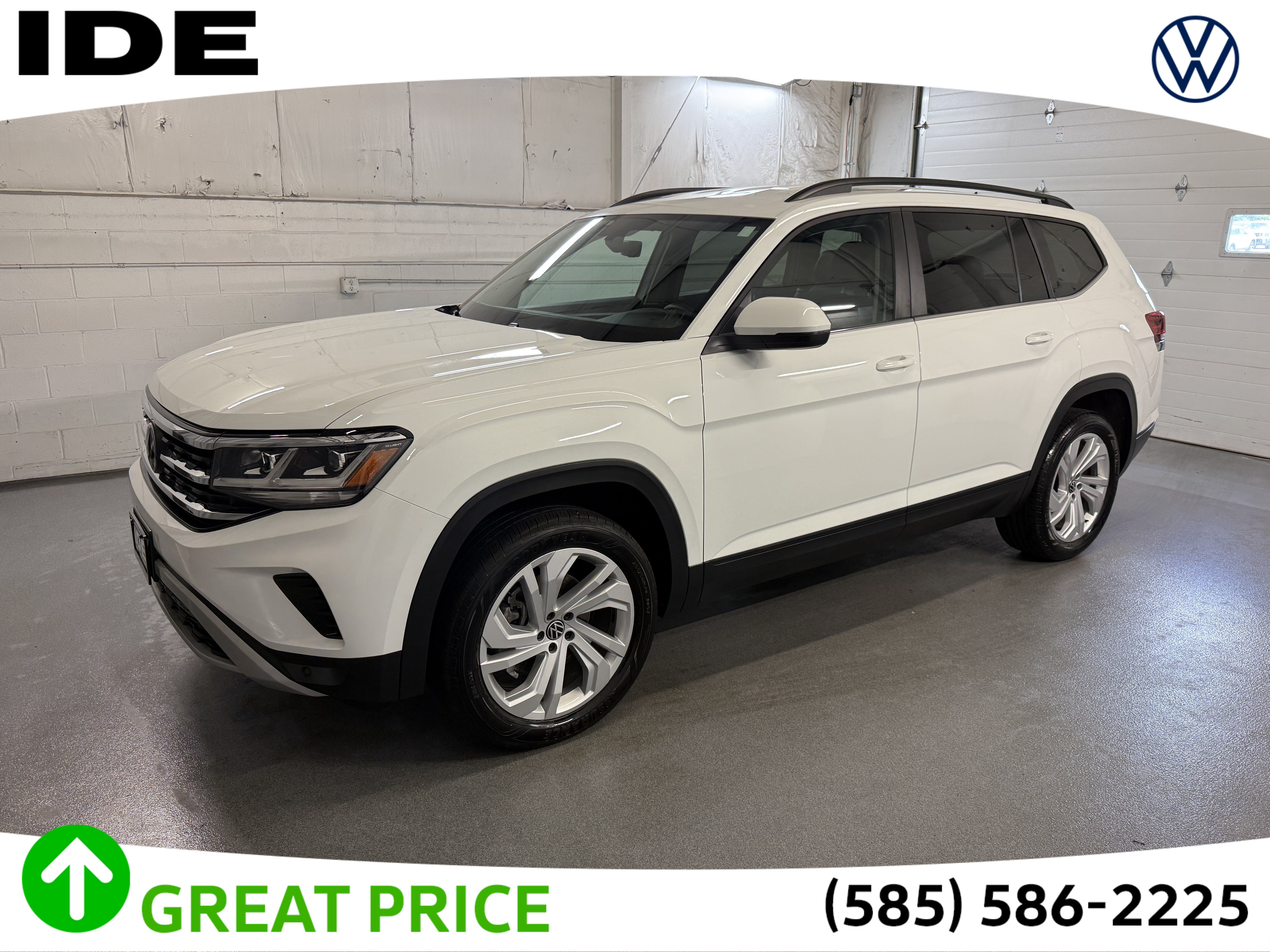 Certified 2023 Volkswagen Atlas SE AWD/4WD image 1