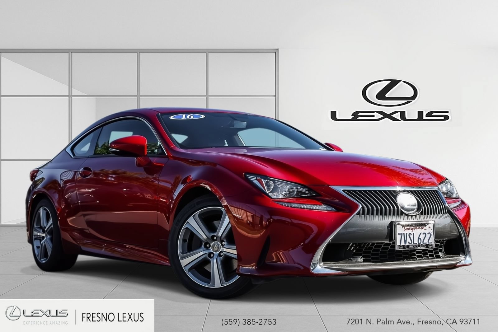 Used 2016 Lexus RC 350 w/ Navigation System Package