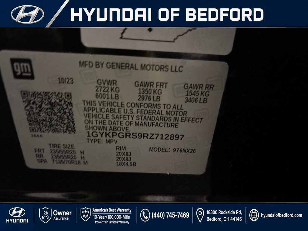 Used 2024 Cadillac XT6 Sport w/ LPO, Floor Liner Package AWD/4WD image 18