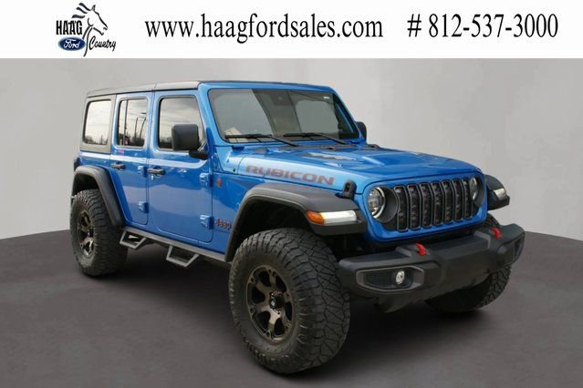 Used 2024 Jeep Wrangler Unlimited Rubicon w/ Safety Group image 1