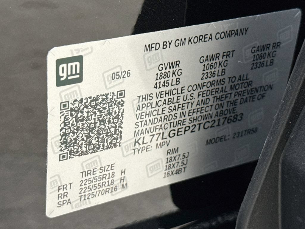 New 2026 Chevrolet Trax RS w/ Driver Confidence Package FWD image 31