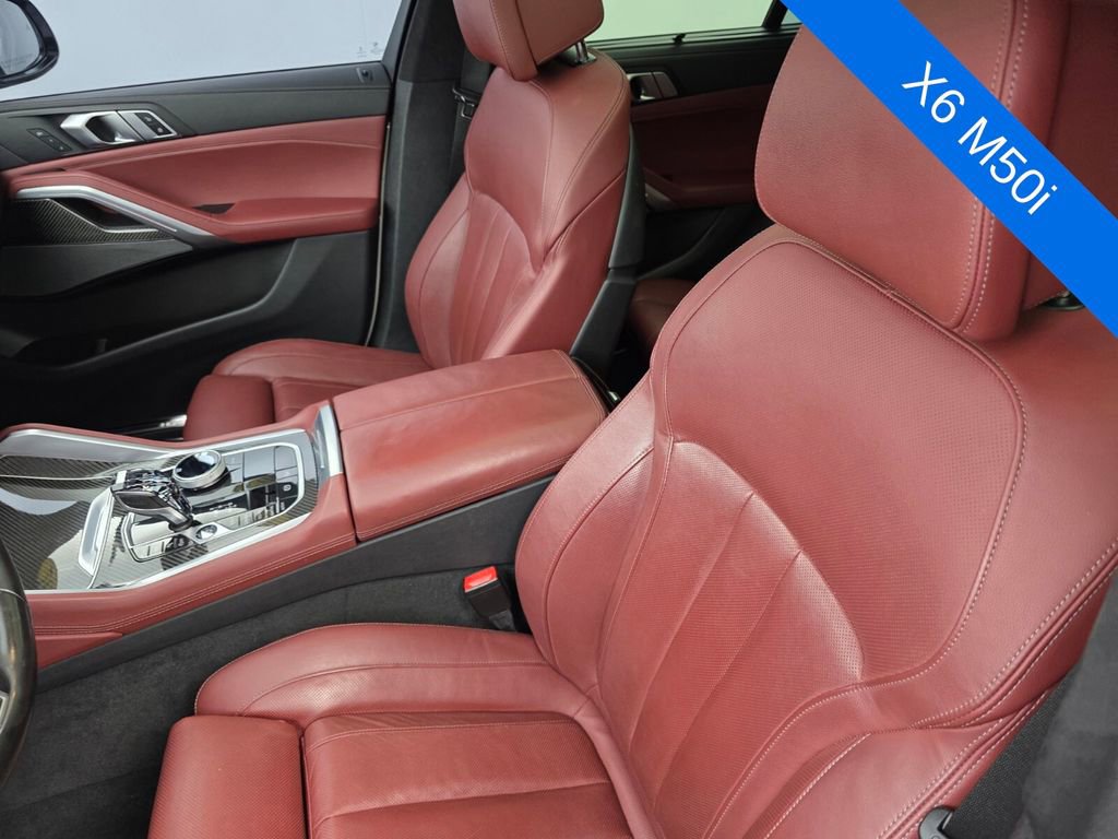 Used 2021 BMW X6 M50i w/ Premium Package image 11