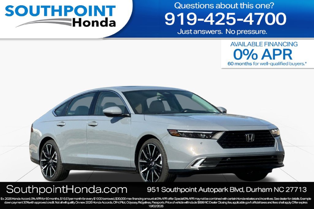 New 2026 Honda Accord Touring image 1