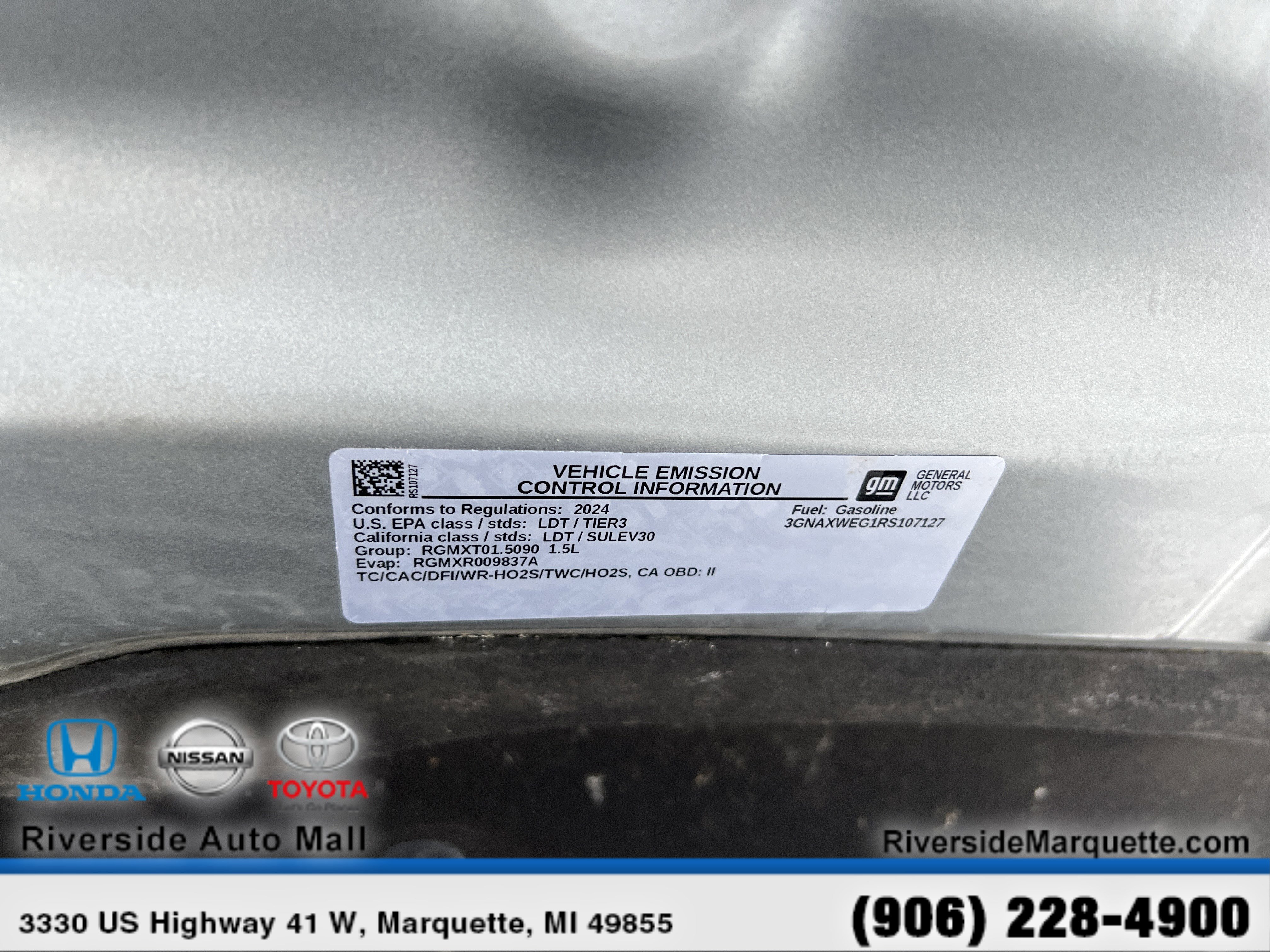 Used 2024 Chevrolet Equinox RS w/ RS Leather Package image 14