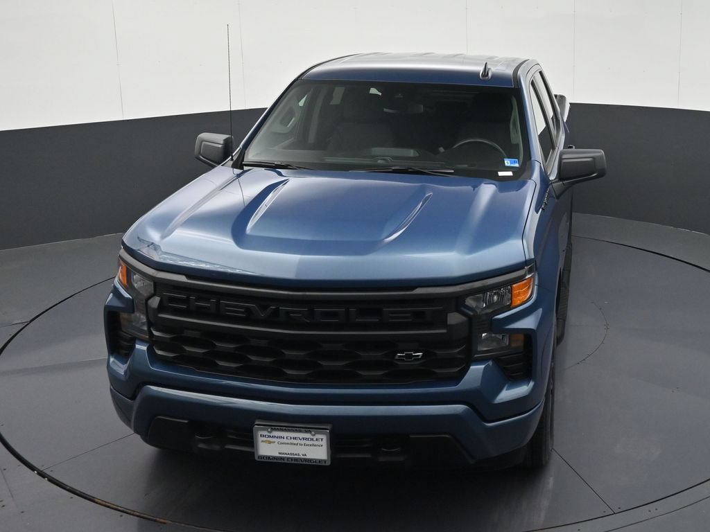 Certified 2024 Chevrolet Silverado 1500 Custom w/ Turbomax Blackout Package AWD/4WD image 29