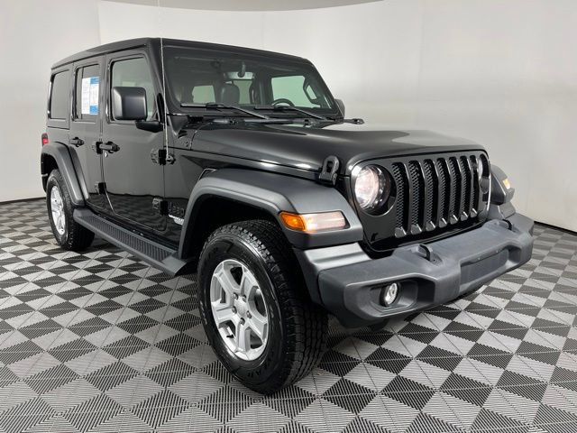 Used 2021 Jeep Wrangler Unlimited Sport w/ Sun And Sound Package AWD/4WD image 3