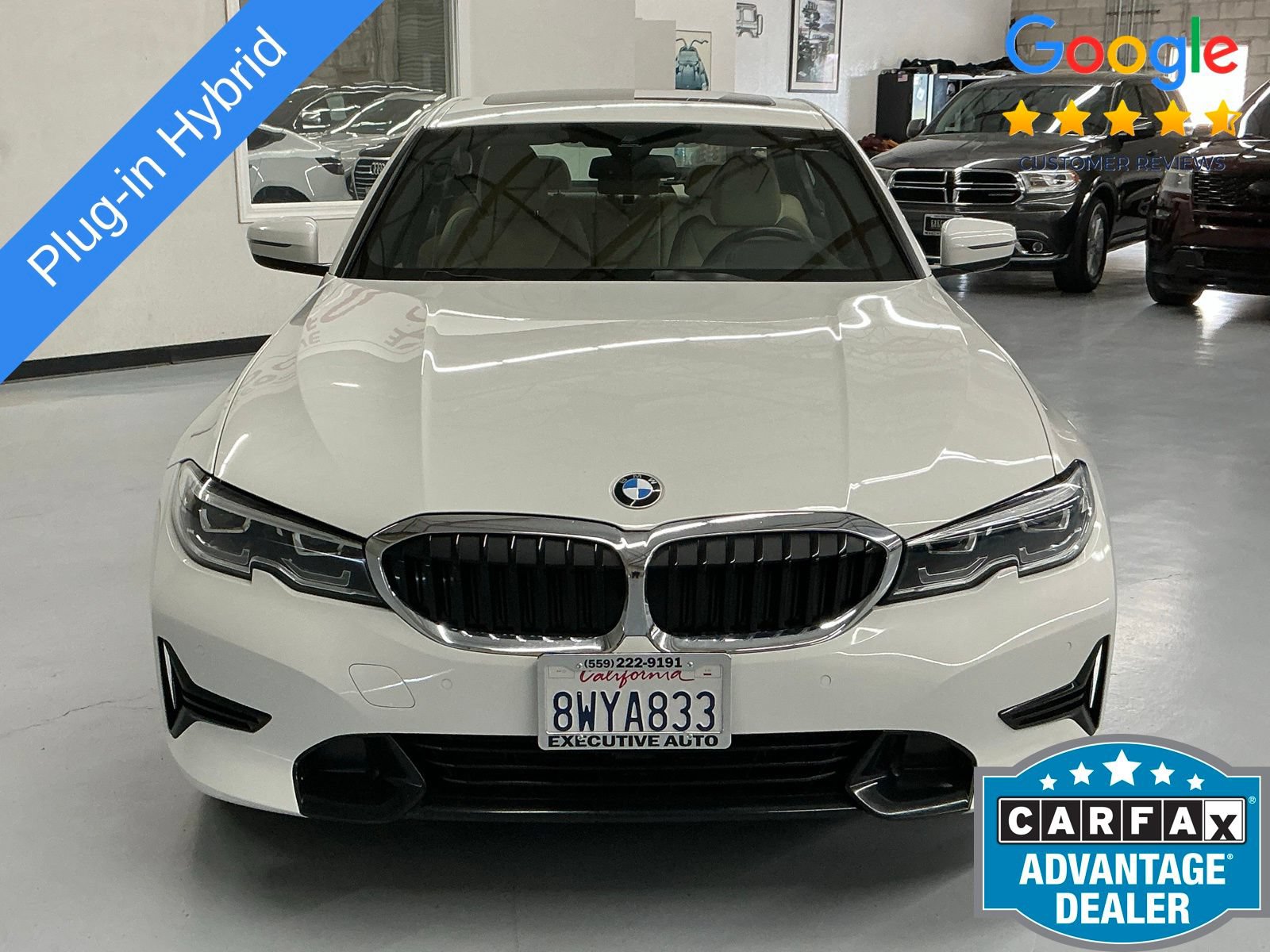 Used 2021 BMW 330e w/ Premium Package RWD image 2