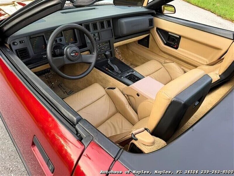 Used 1987 Chevrolet Corvette Convertible RWD image 34