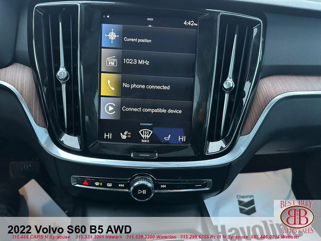 Used 2022 Volvo S60 B5 Momentum w/ Premium Package AWD/4WD image 12