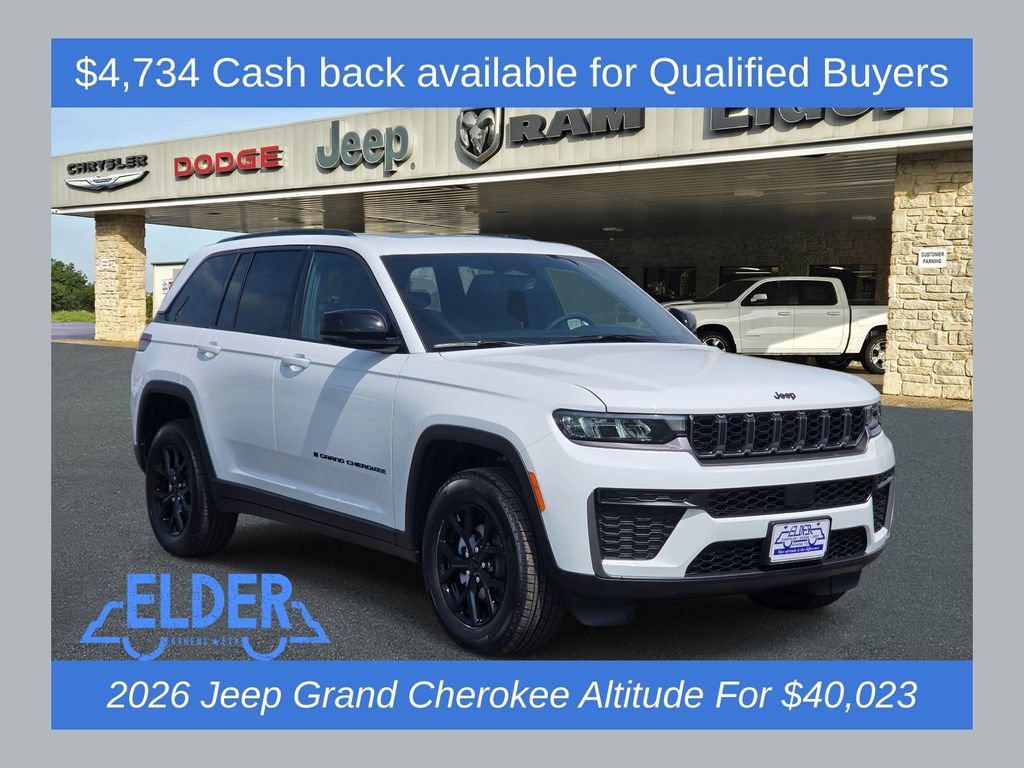 New 2026 Jeep Grand Cherokee Altitude RWD image 1