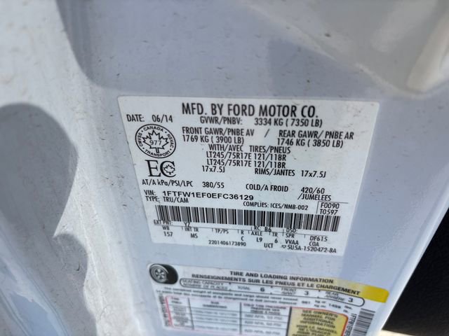 Used 2014 Ford F150 XLT w/ Trailer Tow Package image 9