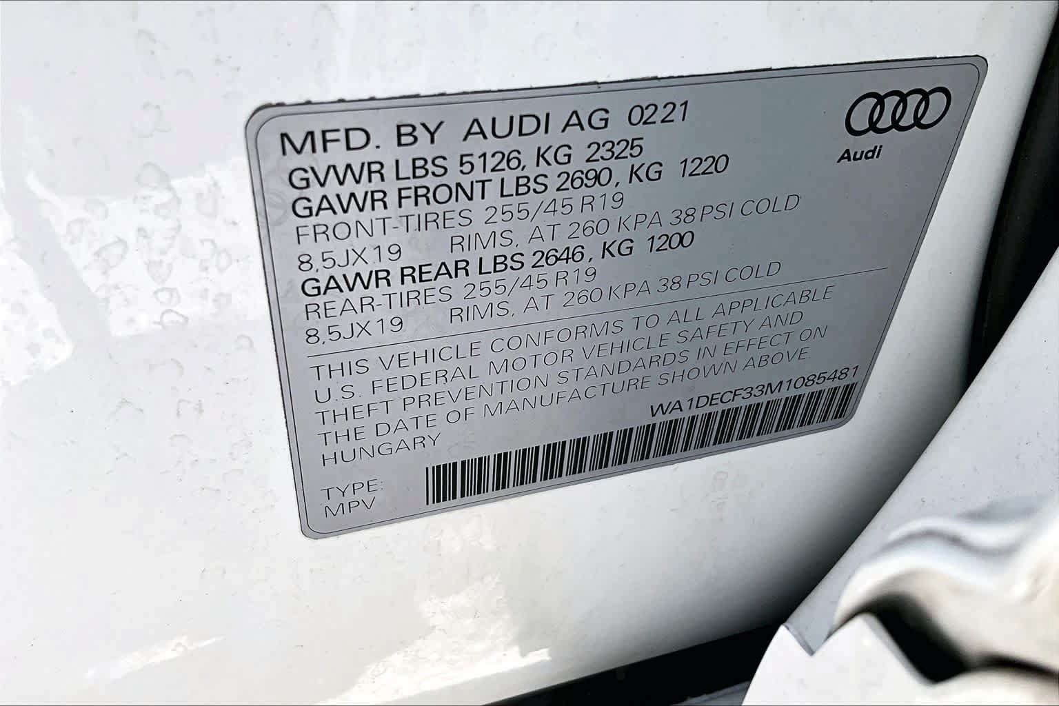Used 2021 Audi Q3 2.0T Premium w/ Convenience Package AWD/4WD image 35