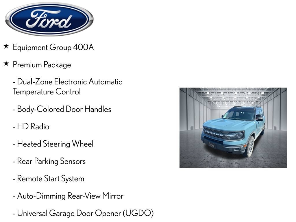 Used 2022 Ford Bronco Sport Badlands w/ Premium Package AWD/4WD image 6