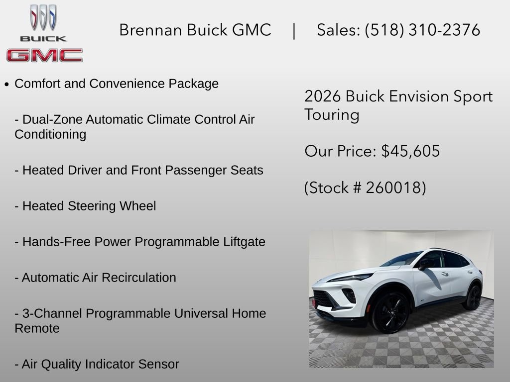 New 2026 Buick Envision Sport Touring AWD/4WD image 6