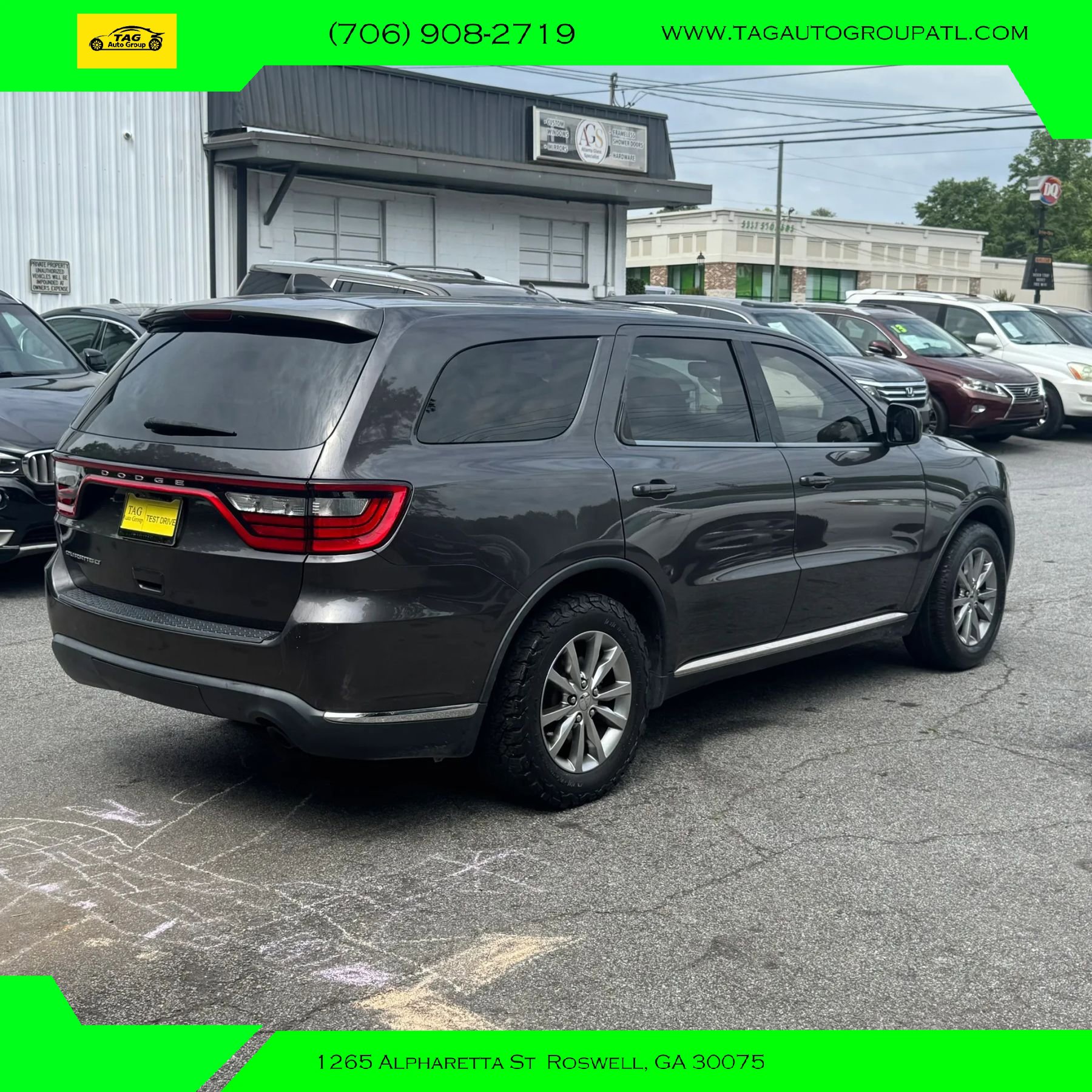 Used 2018 Dodge Durango SXT w/ 3rd Row Seating Group RWD image 4