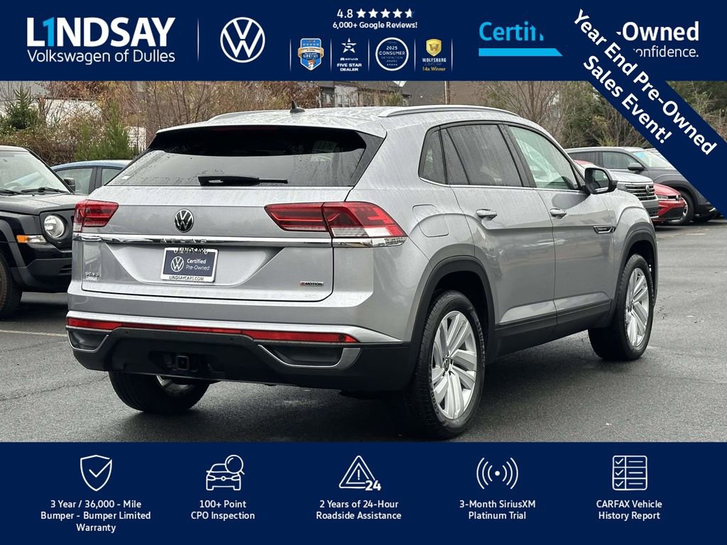 Certified 2022 Volkswagen Atlas Cross Sport SE image 8