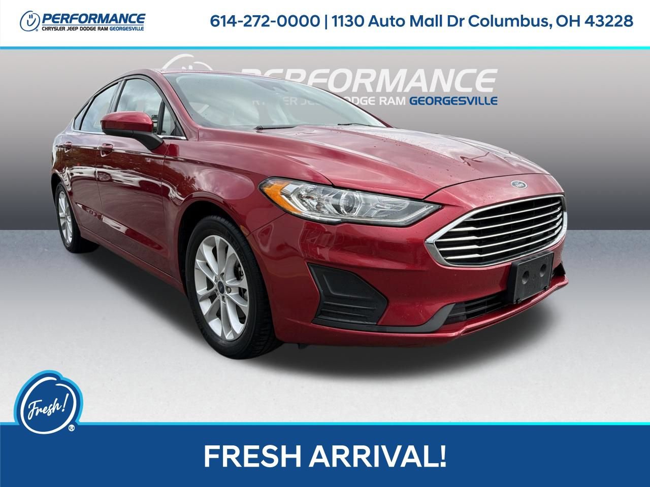 Used 2020 Ford Fusion SE