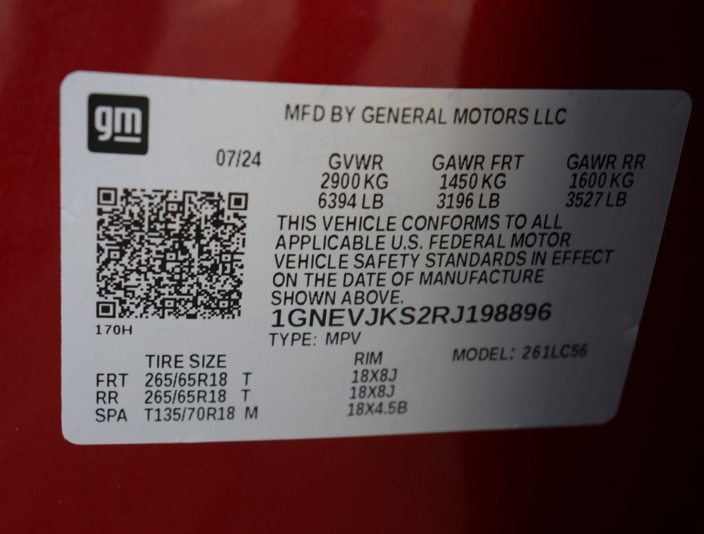 Used 2024 Chevrolet Traverse Z71 image 41