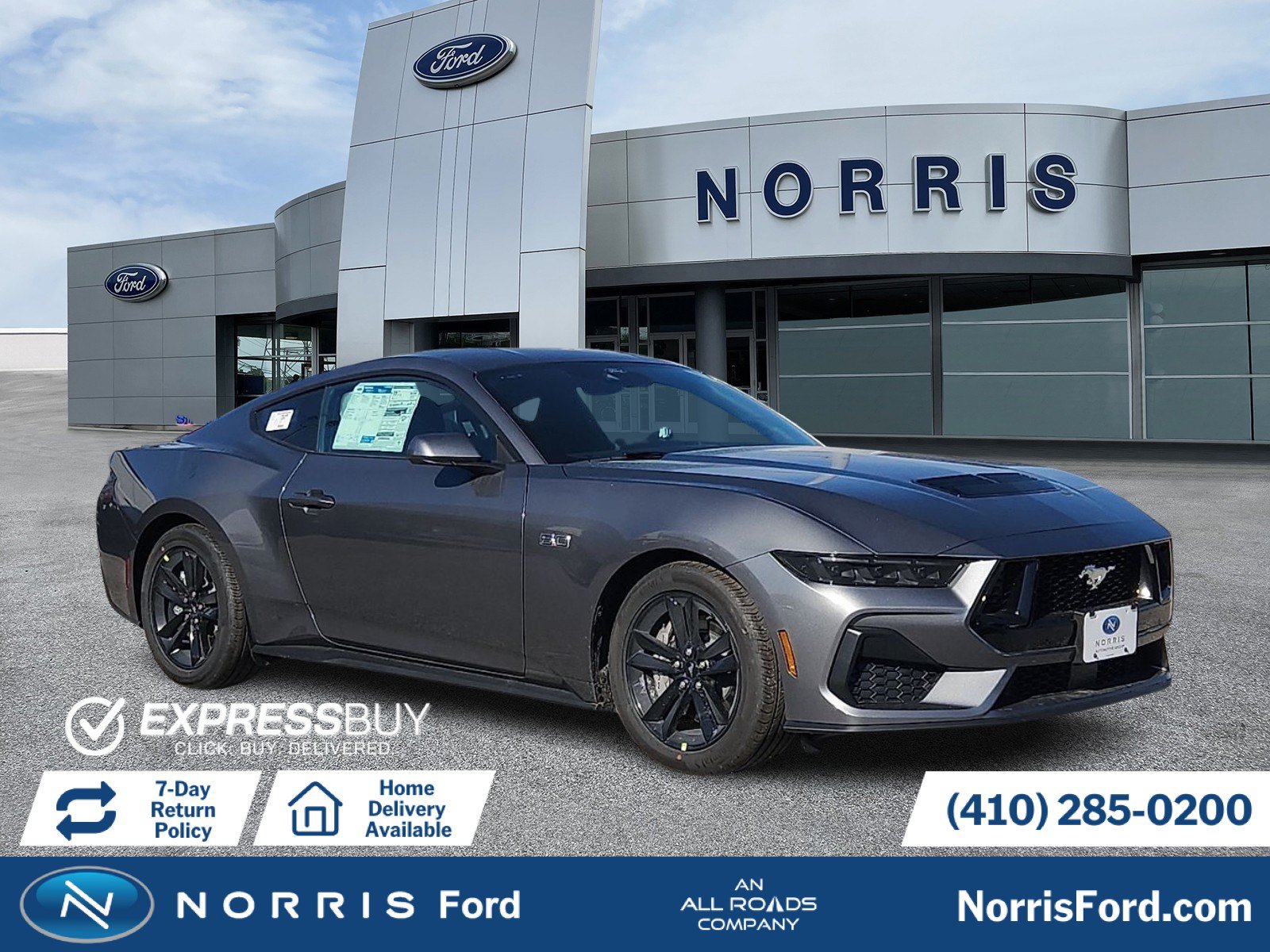 New 2026 Ford Mustang GT RWD image 1