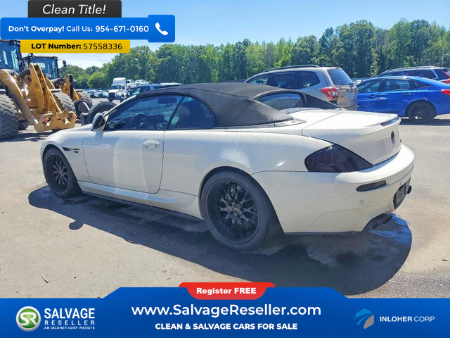 Used 2008 BMW M6 Convertible RWD image 3