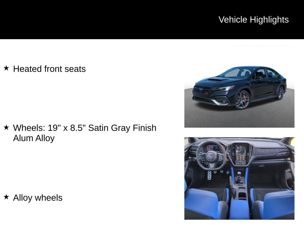 Used 2025 Subaru WRX tS AWD/4WD image 19