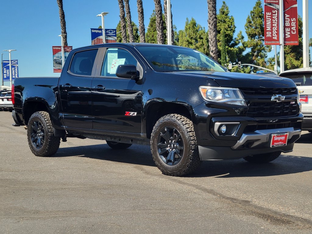 Used 2022 Chevrolet Colorado Z71 w/ Z71 Midnight Edition AWD/4WD image 1