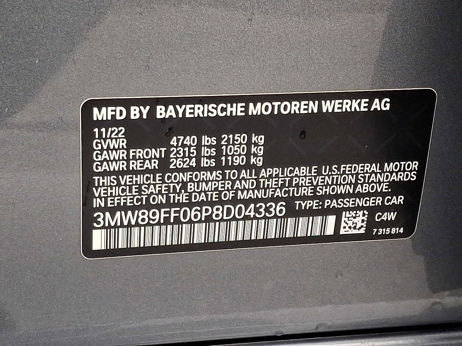 Certified 2023 BMW 330i xDrive Sedan w/ Driving Assistance Package image 27