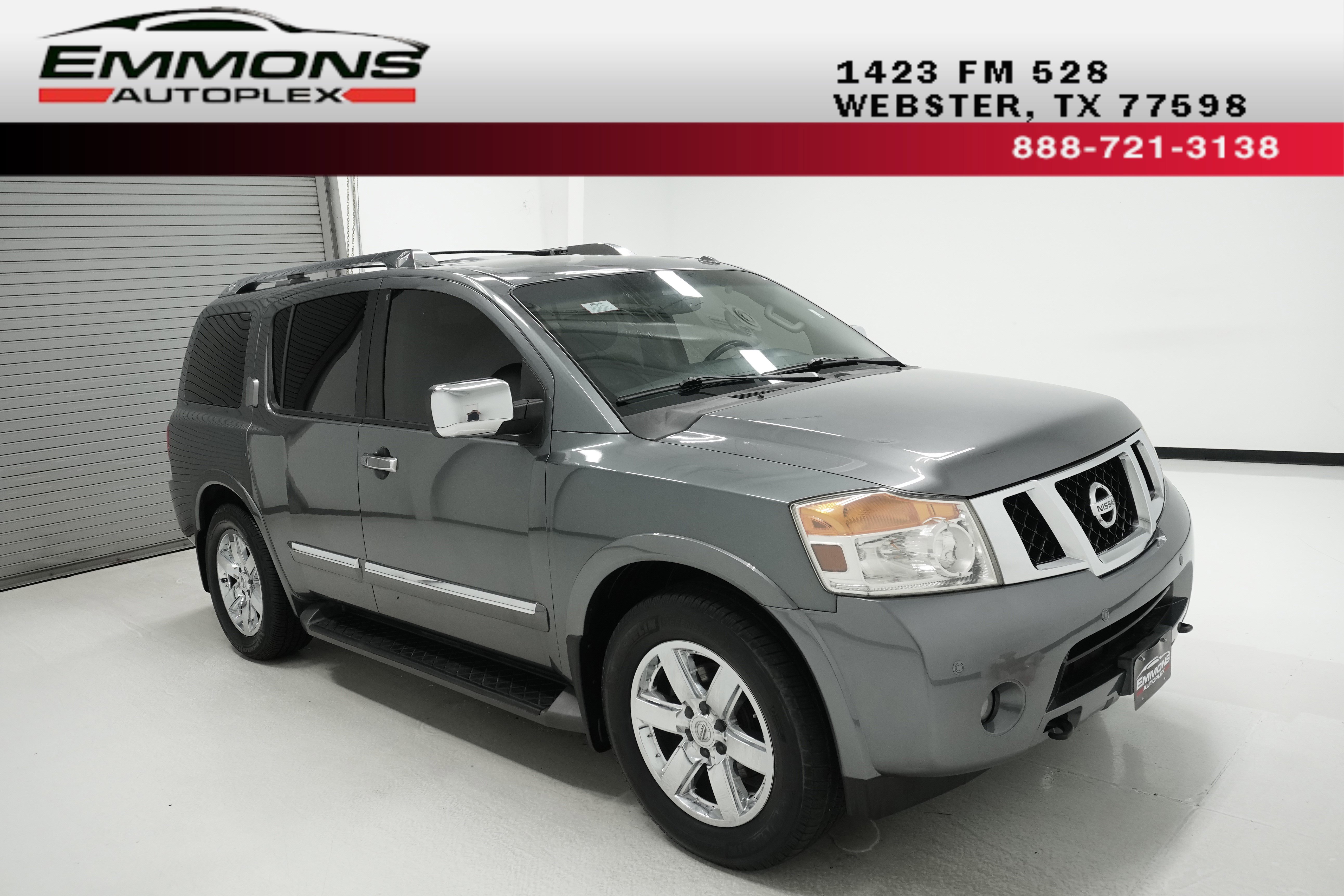 Used 2014 Nissan Armada Platinum w/ 2nd Row Captain Seat Package RWD image 1