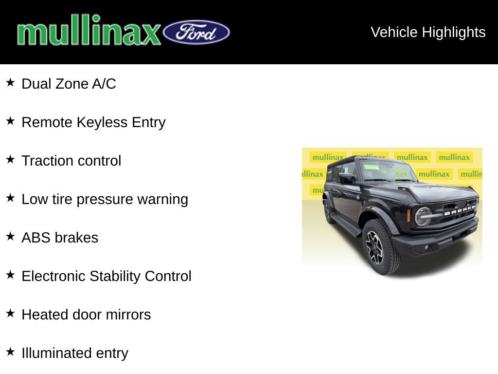 New 2026 Ford Bronco Outer Banks AWD/4WD image 15