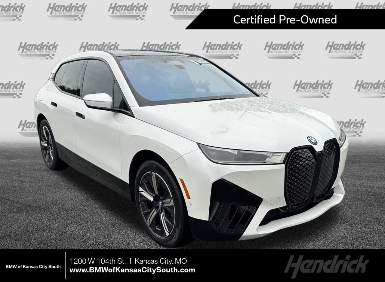 Certified 2024 BMW iX xDrive50 w/ Sport Package