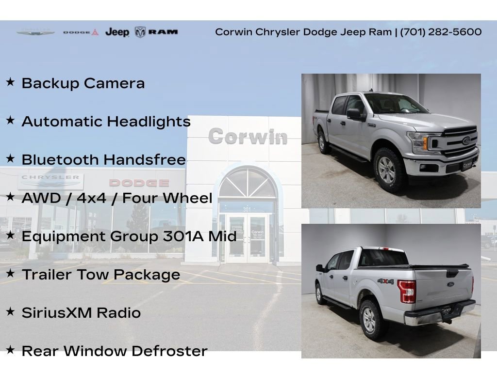 Used 2019 Ford F150 XLT w/ Equipment Group 301A Mid image 8