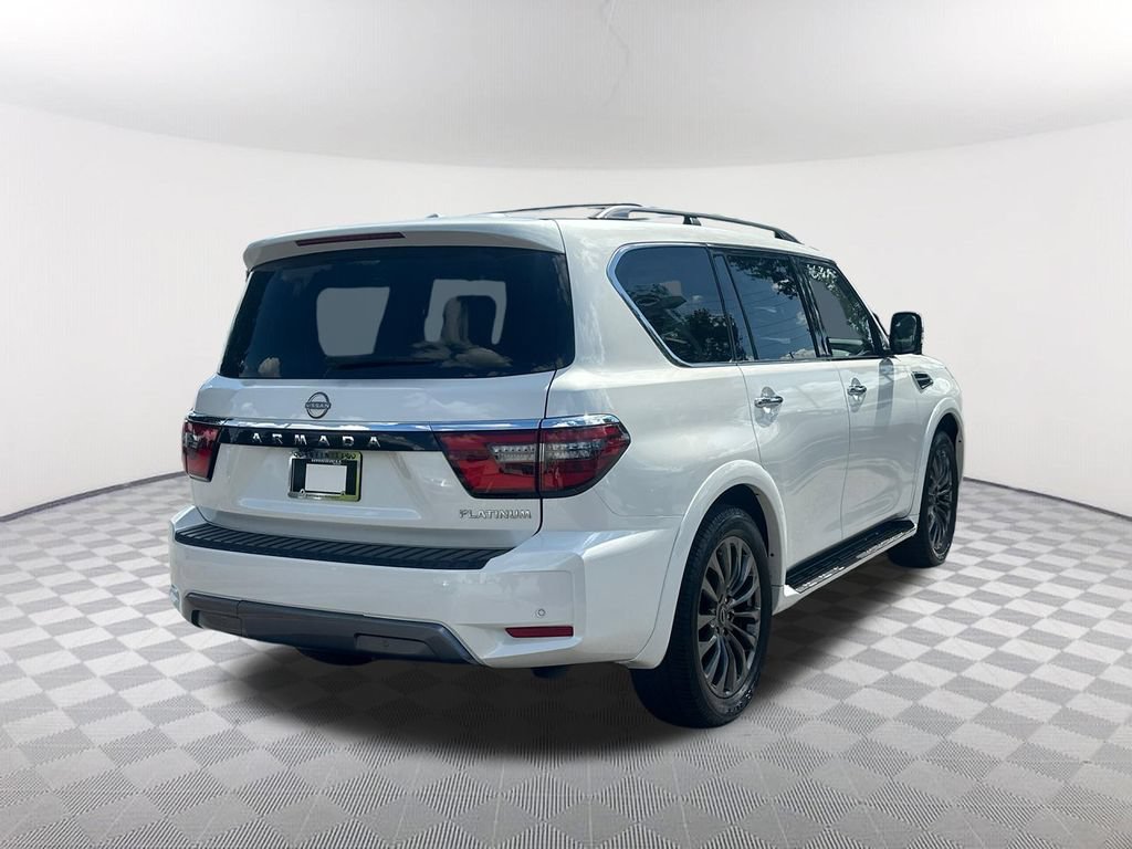 Used 2024 Nissan Armada Platinum w/ Captain's Chairs Package RWD image 5