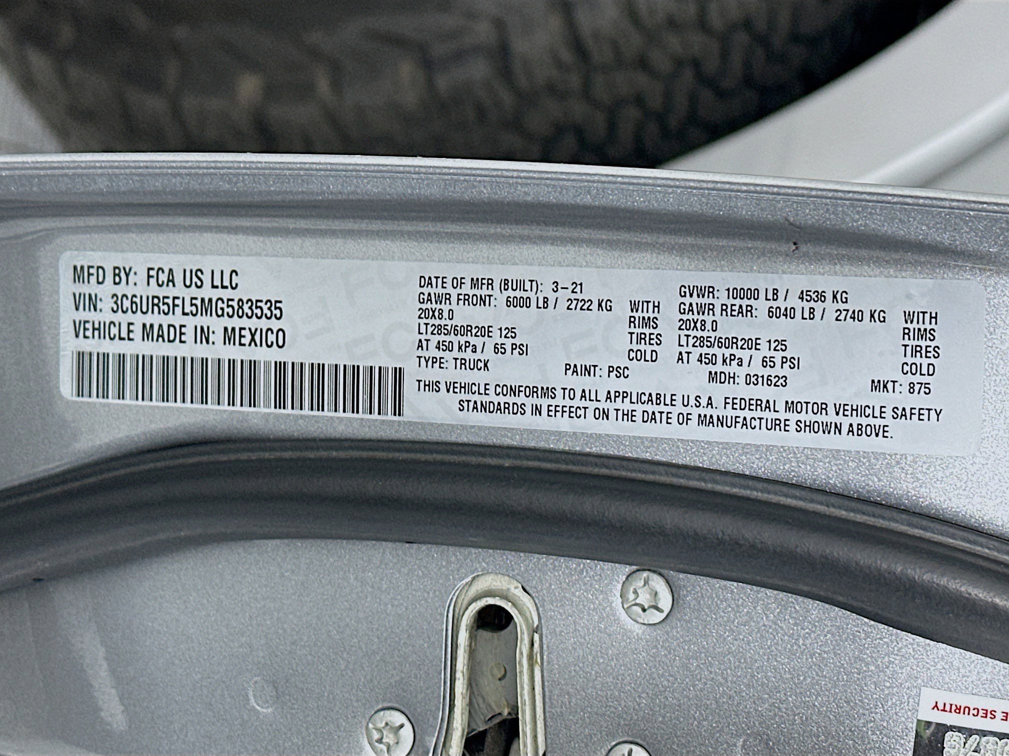 Used 2021 RAM 2500 Laramie w/ Night Edition image 12