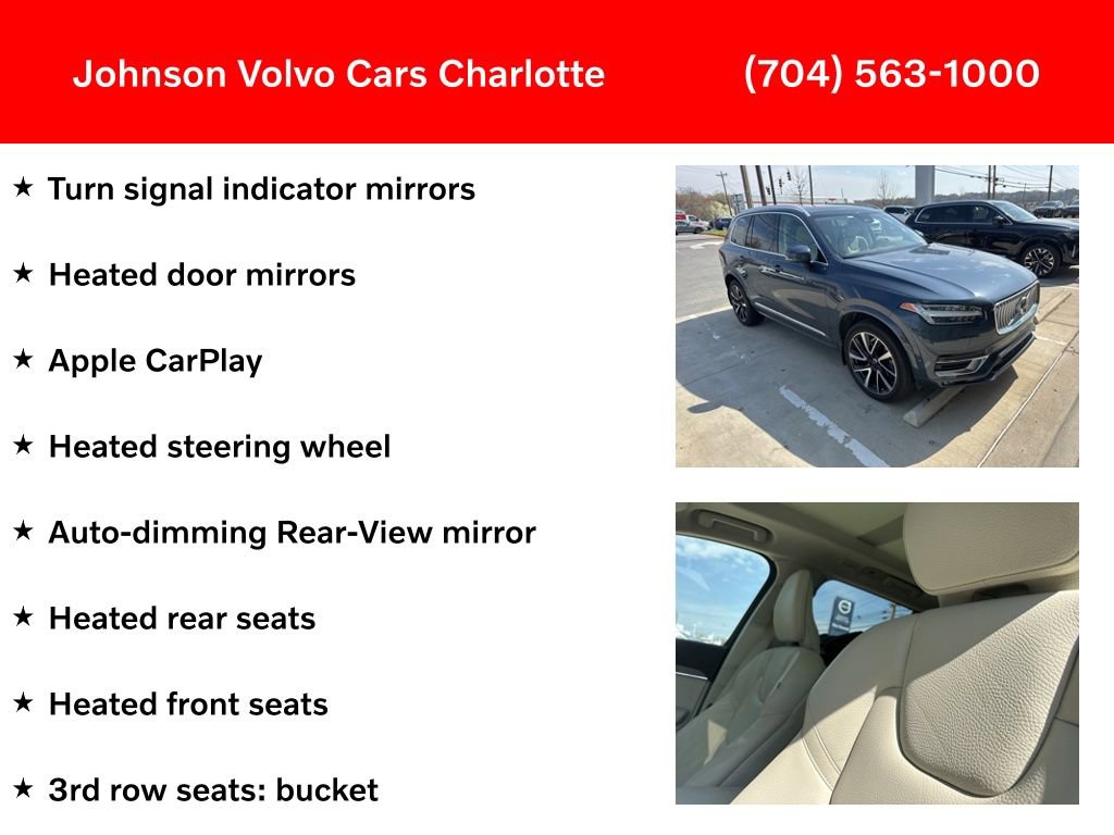 Used 2024 Volvo XC90 B6 Plus w/ Protection Package Premier image 6
