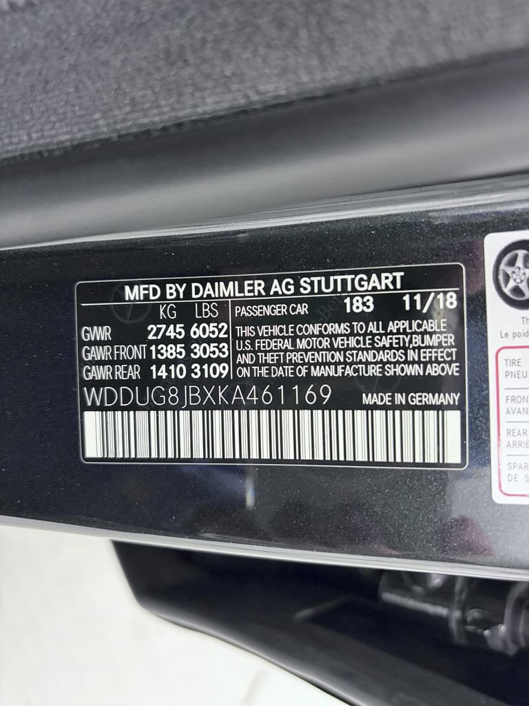 Certified 2019 Mercedes-Benz S 63 AMG S 4MATIC Sedan image 24