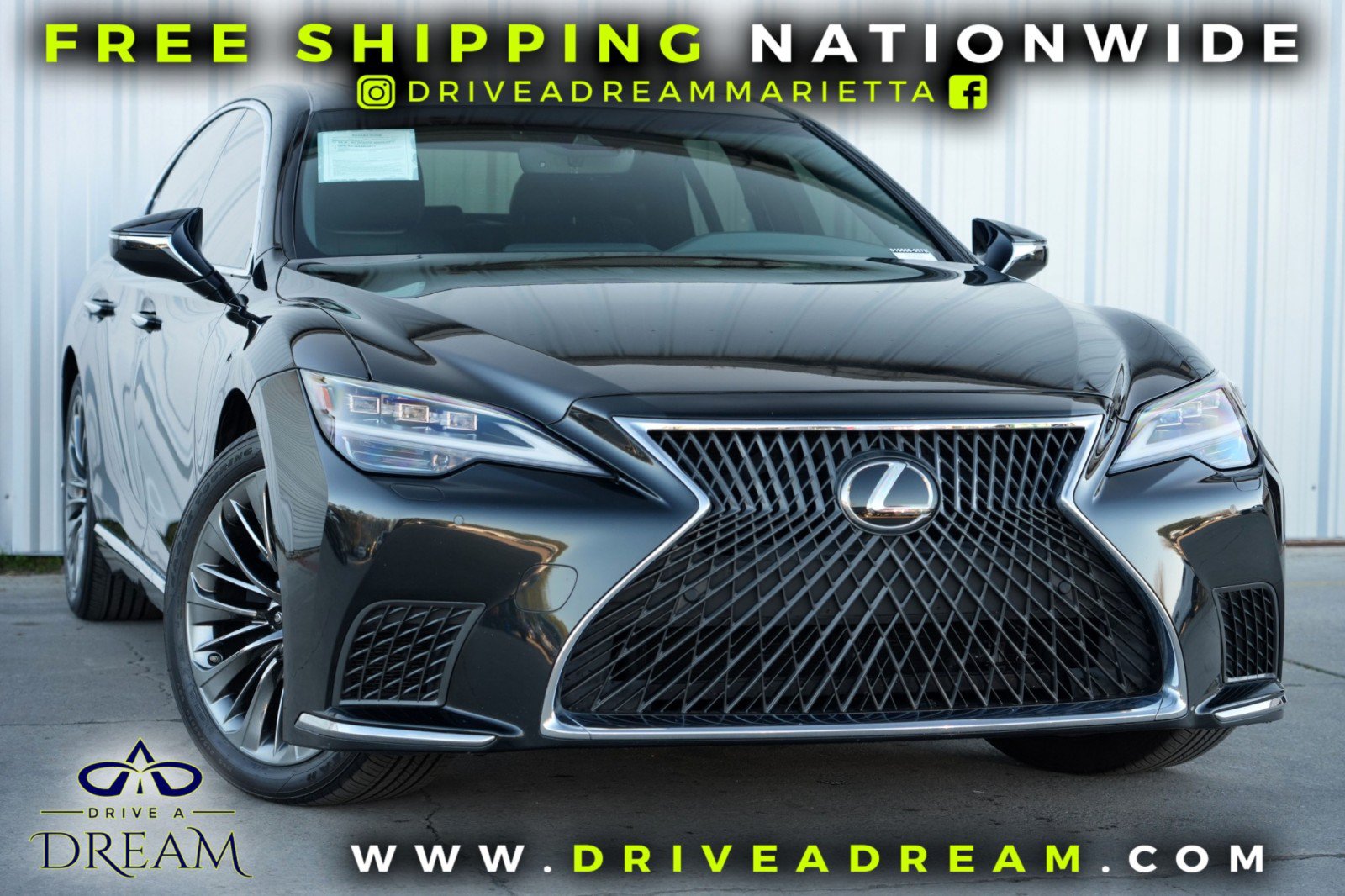 Used 2021 Lexus LS 500 w/ Cold Weather Package (CK) RWD image 2