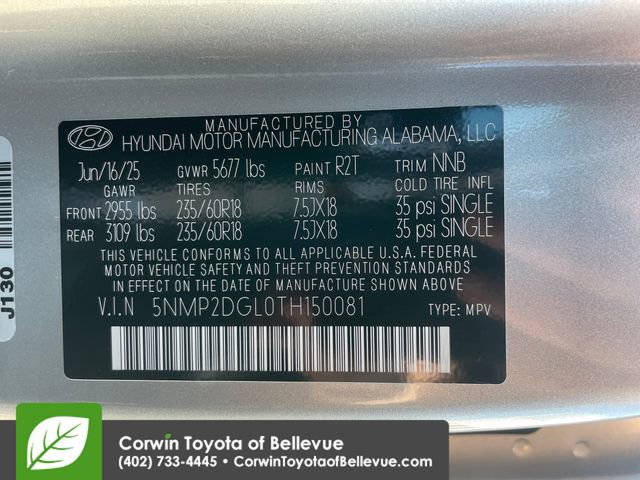 Used 2026 Hyundai Santa Fe SEL image 23