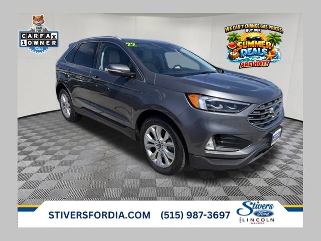 Used 2022 Ford Edge Titanium w/ Equipment Group 301A AWD/4WD image 1