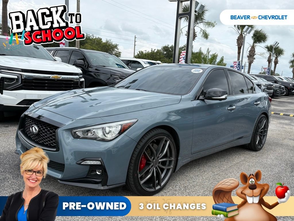 Used 2023 INFINITI Q50 Red Sport 400