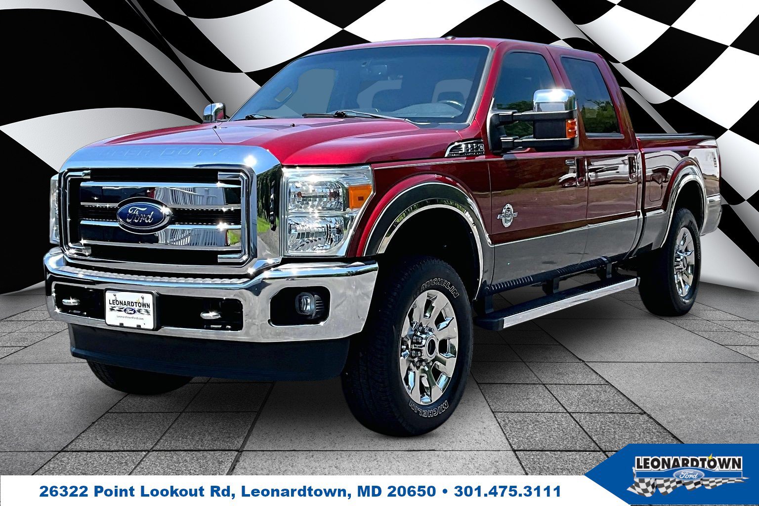 Used 2015 Ford F250 Lariat w/ Chrome Package AWD/4WD image 1