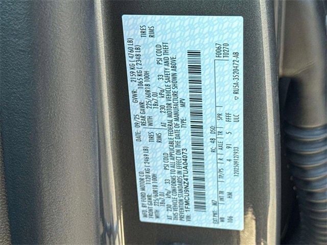 New 2026 Ford Escape ST-Line Select w/ Tech Pack #2 image 16