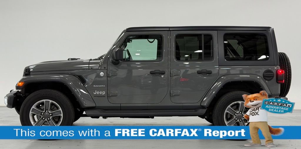 Used 2021 Jeep Wrangler Unlimited Sahara w/ Dual Top Group image 2