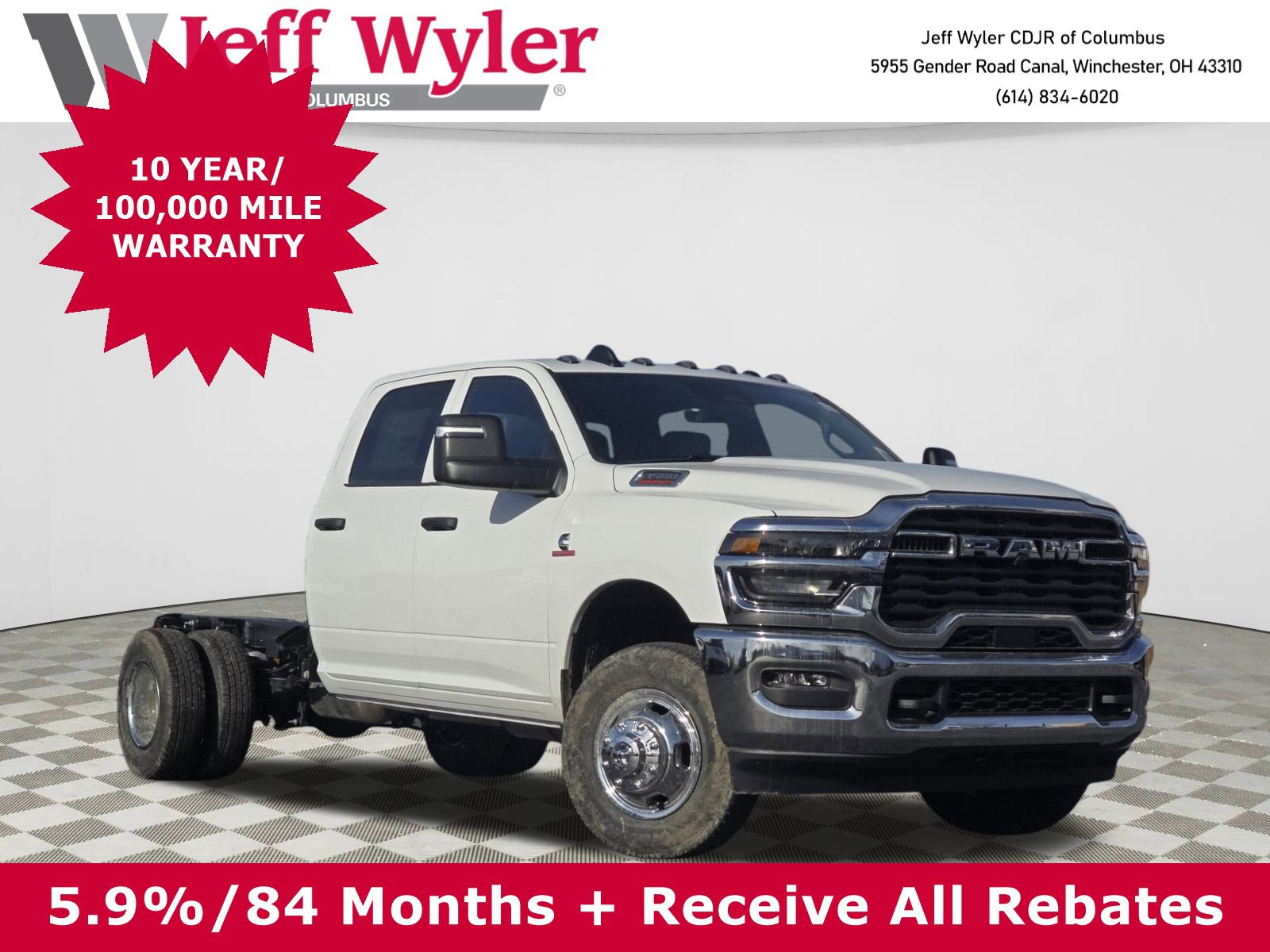 New 2026 RAM 3500 Tradesman w/ Chrome Appearance Group A