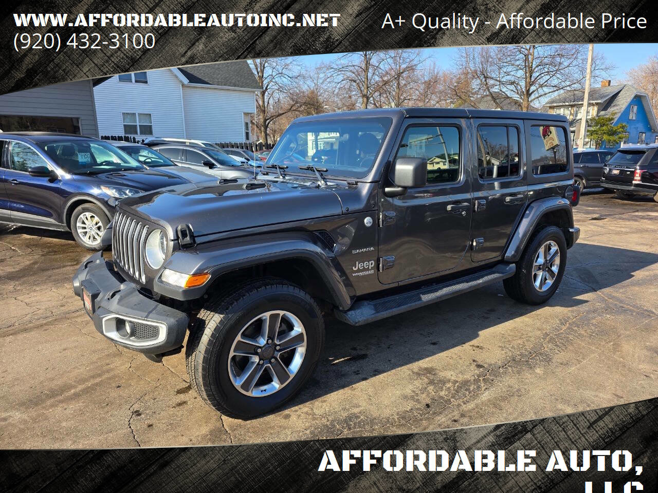Used 2019 Jeep Wrangler Unlimited Sahara image 1