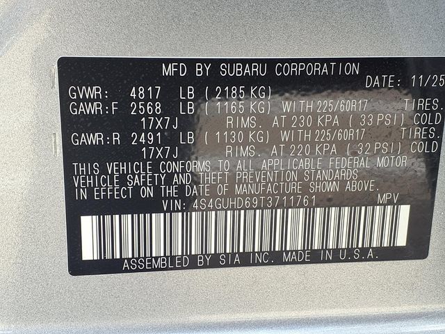 Certified 2026 Subaru Crosstrek 2.5i Premium AWD/4WD image 9