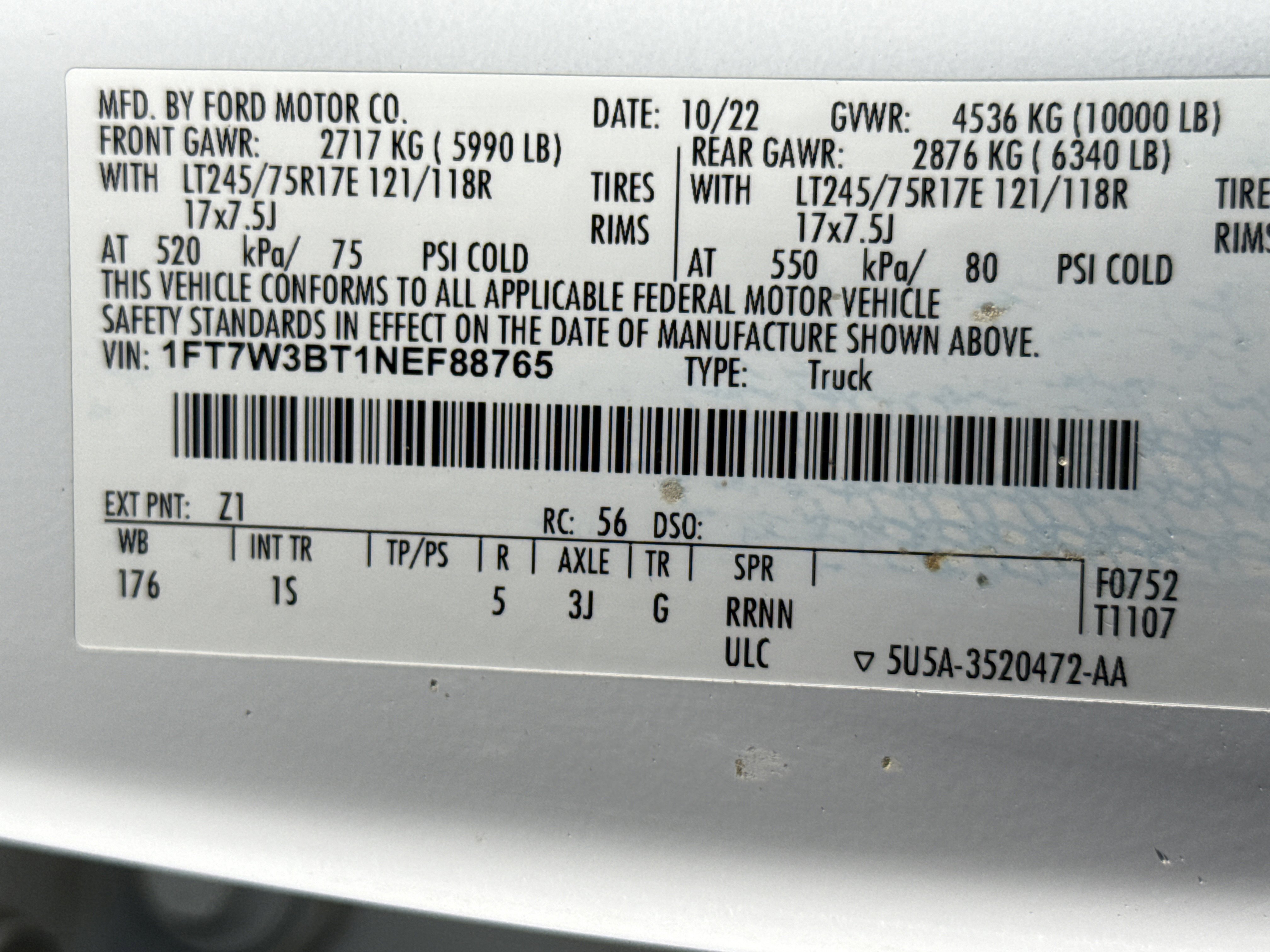 Used 2022 Ford F350 XL w/ Power Equipment Group AWD/4WD image 31