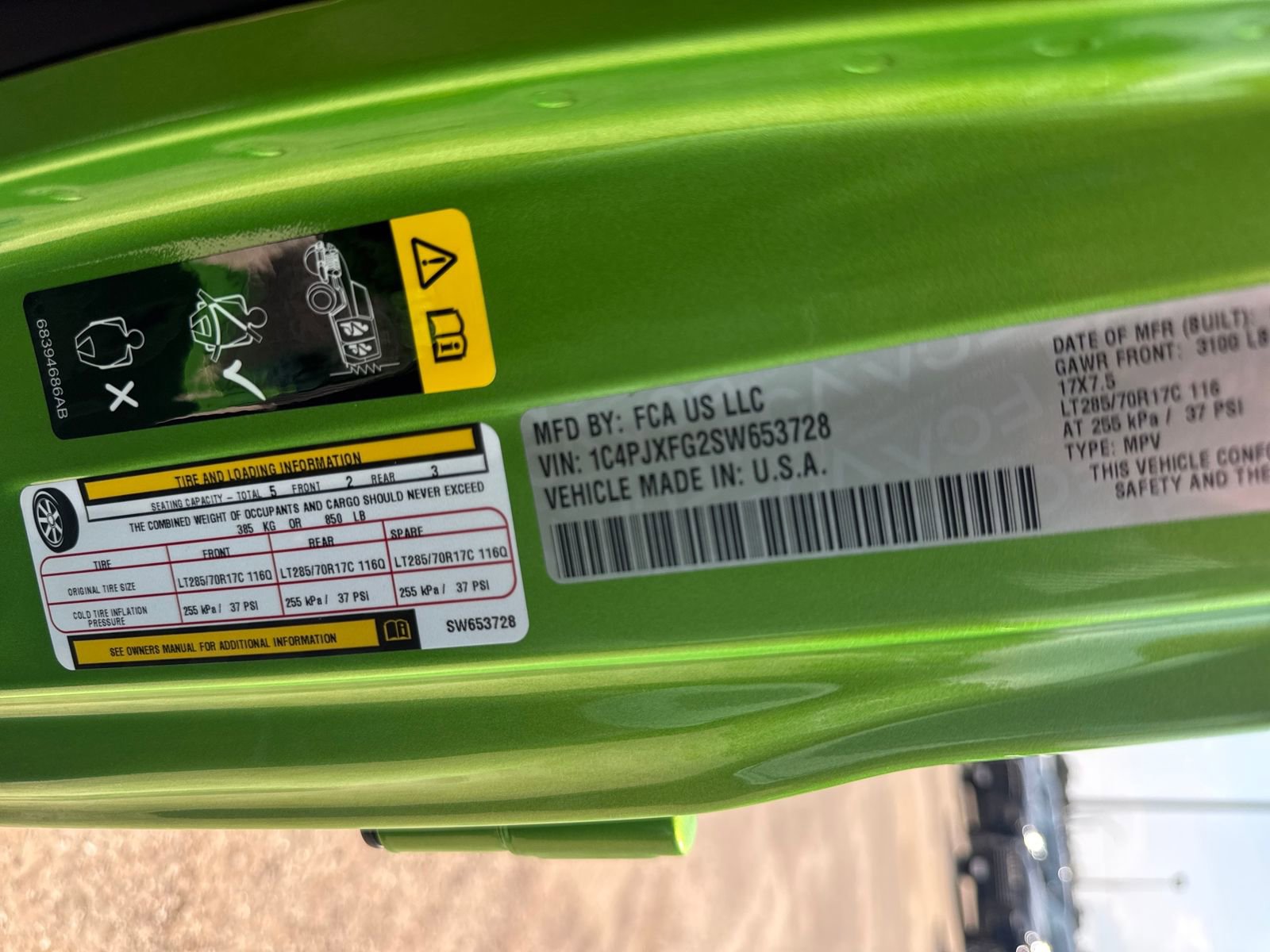 New 2025 Jeep Wrangler Unlimited Rubicon image 31